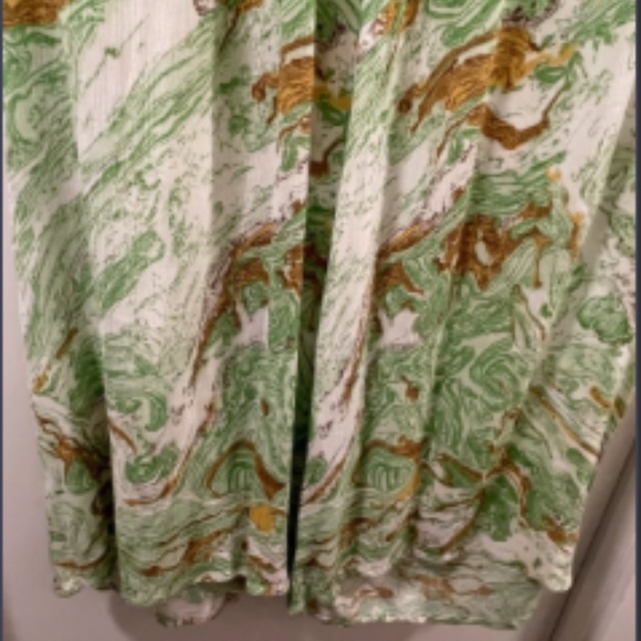 (NWOT) Multicolored Crossover, Palazzo Jumpsuit - Picture 4 of 5